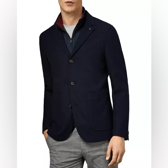 Ted BakerFletwud Jersey Blazer & Zip-Out Bib Size 2